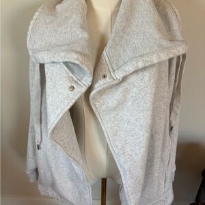 Zella Light Gray Hooded Jacket